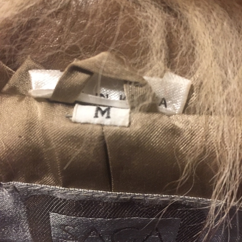 Vintage Saga Fox Blue Silver Fox Fur Coat - Picture 8 of 8